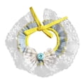 thumbnail image 1 of Multi-Layer Bow-knot Pet Collar Super Soft Wear-Resistant Polyester - Saliva Bib Decor, 1 of 8