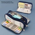 thumbnail image 1 of Multi Layer & Cloth, Japanese Korean Style Pencil Case, Large Capacity Stationery Storage Box for Teens, 1 of 3