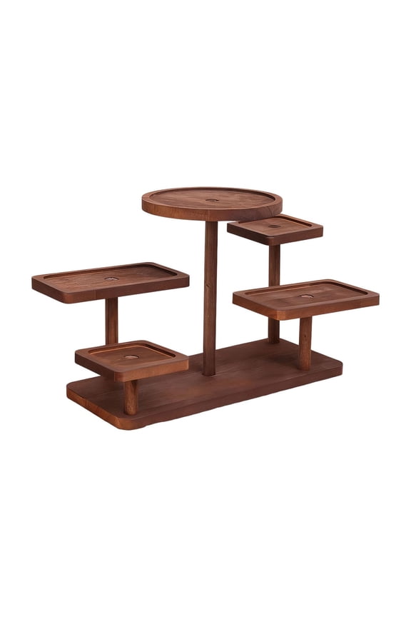 Multi-Layer Display Stand for Plants, Figurines, and Small Decor – Modular, Sturdy Design, Scratch-Resistant, Perfect for Living Room, Study, or Bedroom Use