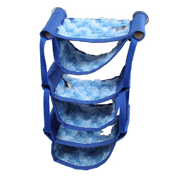 Multi-Layer Hanging Platform Hammock for Mouse Chinchilla Gerbil Dwarf Hamster