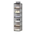 thumbnail image 1 of Multi-Layer Hanging Storage Organizer for Closet - Foldable Dust-Free Wardrobe Bag with Multiple Compartments, 1 Pack, 1 of 5