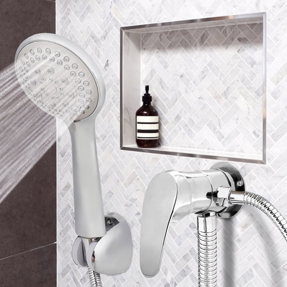 Multi,Layer Plated Angle Valve, Leakproof G1/2in Adapter For Toilet, Bidet Shower