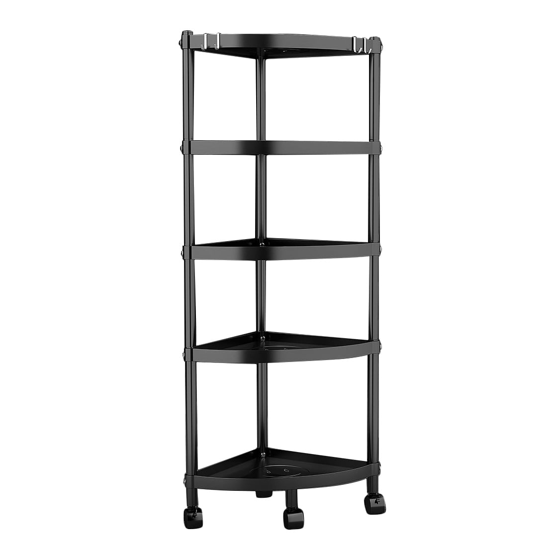 MultiLayer Pot Shelf Corner Storage Rack Kitchen Trolley Under