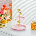 thumbnail image 1 of Multi Layer Snack Fruit Serving Tray Tiered Display Stand Dessert Plate for Parties Home Kitchen Table Decor Thickened Design Easy Assembly Large Capacity Serving Organizer, 1 of 6
