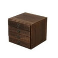 thumbnail image 1 of Multi Layer Solid Wood Storage Box Gift Boxes Pu'er Tea Collection Tea Wooden Box Jewelry Storage Boxs Kit, 1 of 5