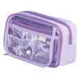 thumbnail image 1 of Multi Layer Stationery Organizer Pen Case with Waterproof Fabric, Transparent Front, Large Capacity, Intelligent Partition, Easy Access & Durable Design, 1 of 5