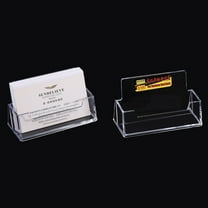 Multi-Layer Transparent Business Card Case Multi-Layer Business Card Holder For Exhibitions Office Business Card Holder Desk