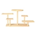 thumbnail image 1 of Multi-Layer Wooden Display Stand for Small Items, Adjustable Modular Shelves, Perfect for Collectors, Home Decor, and Gift Display, 1 of 5