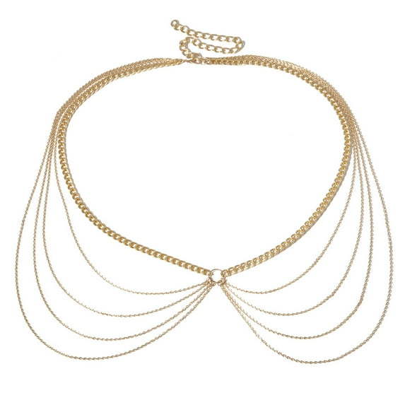 Multi Layered Waist Chain Bikini Party Night Club Shinning Dancing Jewelry