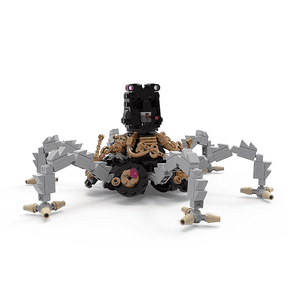 Multi-Legged Guardian Creature Building Blocks Model, MOC Monster Assembly Display Set