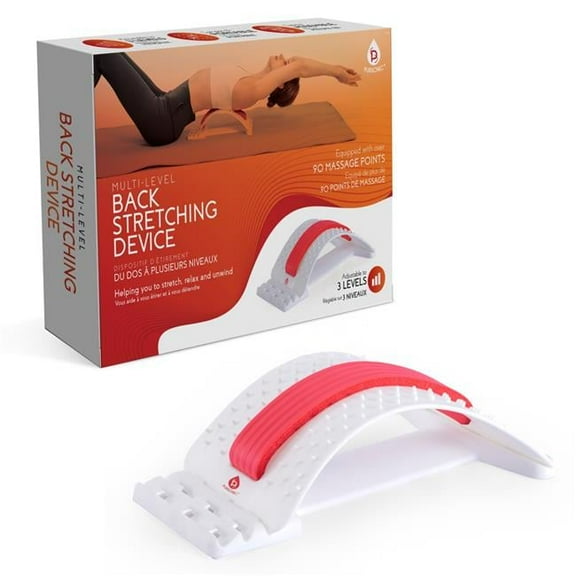 Multi Level Back Stretching Device, White