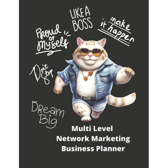 Multi Level Network Marketing Business Planner: Girlboss #teamwork Business Planner & Organizer for Network Marketin, (Paperback)