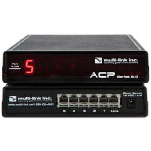 Multi-Link ACP-500 Out-of-Band Network Switch & Call Router, 5 Device Ports