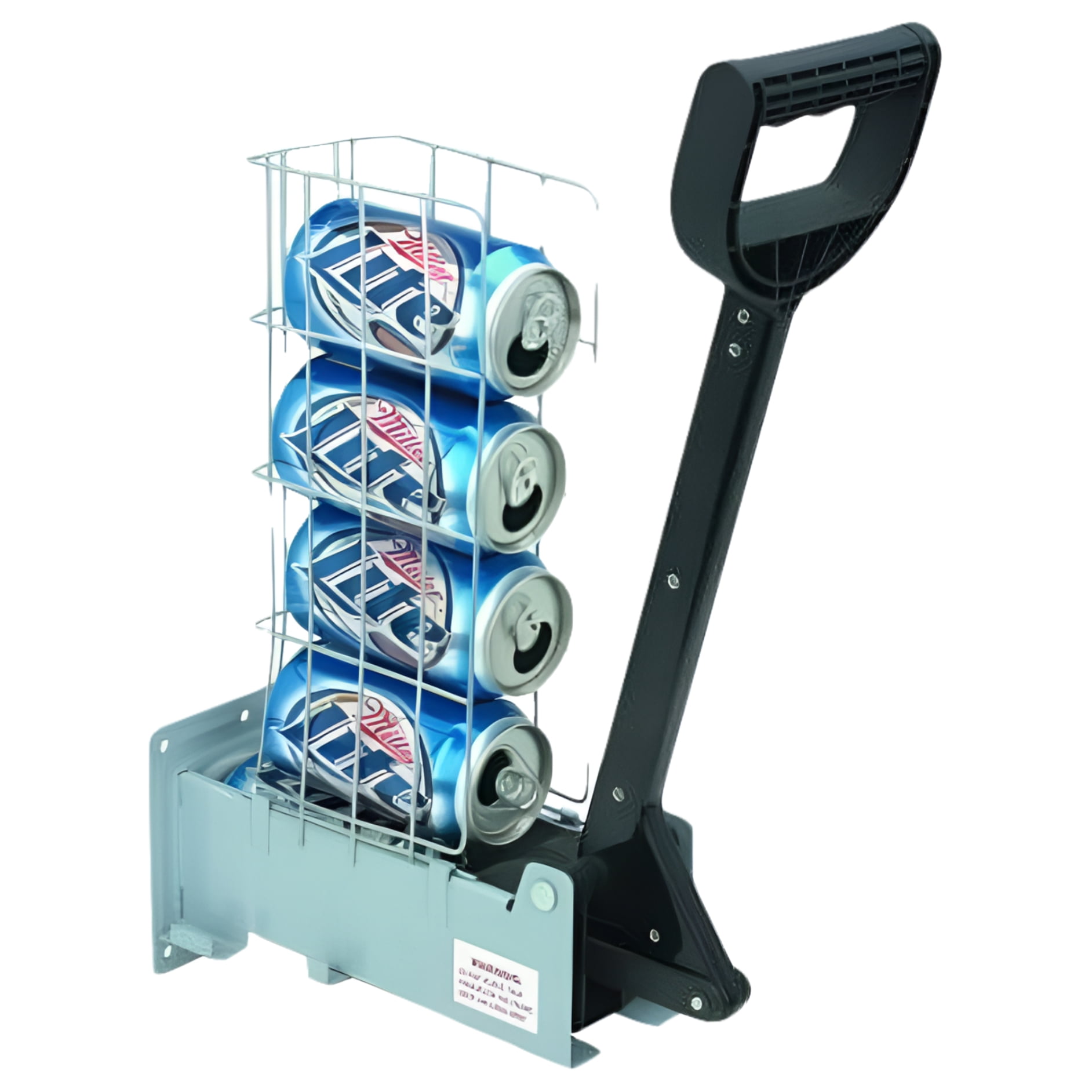 EasyOperated Manual MultiLoad Can Crusher, Heavy Duty Metal Frame, 6