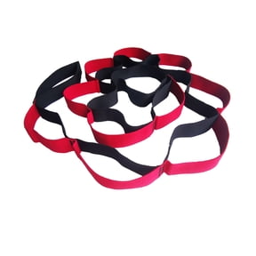 Multi-Loop Yoga Strap, 12 Loops Yoga Stretch Non Elastic Band Strap for Home Workout Physical Therapy, Pilates, Dance and Gymnastics