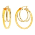 thumbnail image 1 of Multi Lucite Hoops, 1 of 3