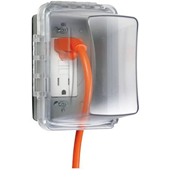 Taymac MM710C Single Gang Weatherproof In- Use Outlet Cover, 4-3/4"