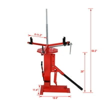 Multi Manual Tire Changer Auto Car Tire Changer Car/Truck/Motorcycle Portable Hand Tool Tire Bead Breaker Changer 4" to 21",