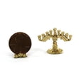 thumbnail image 1 of Multi Minis Multi Minis Dollhouse Miniature Gold Jewish Toy Menorah For Chanukah Candle_Holder, 1 of 3