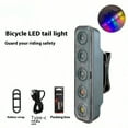 thumbnail image 1 of Multi Mode Variable Bike Tail Light, High Bness Led, Multiple Lighting Modes, Usb Rechargeable, Weather Resistant, for Cycling Safety,Vsgery, 1 of 8
