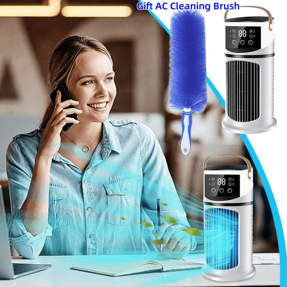 Multi Modes Usb Desktop Air Circulator Fan - High Velocity Cooling Fan - Super Strong Wind Force,Moisturizing Steam Engine Aromatherapy Cold Air Fan, Quiet Operation For Home/Office
