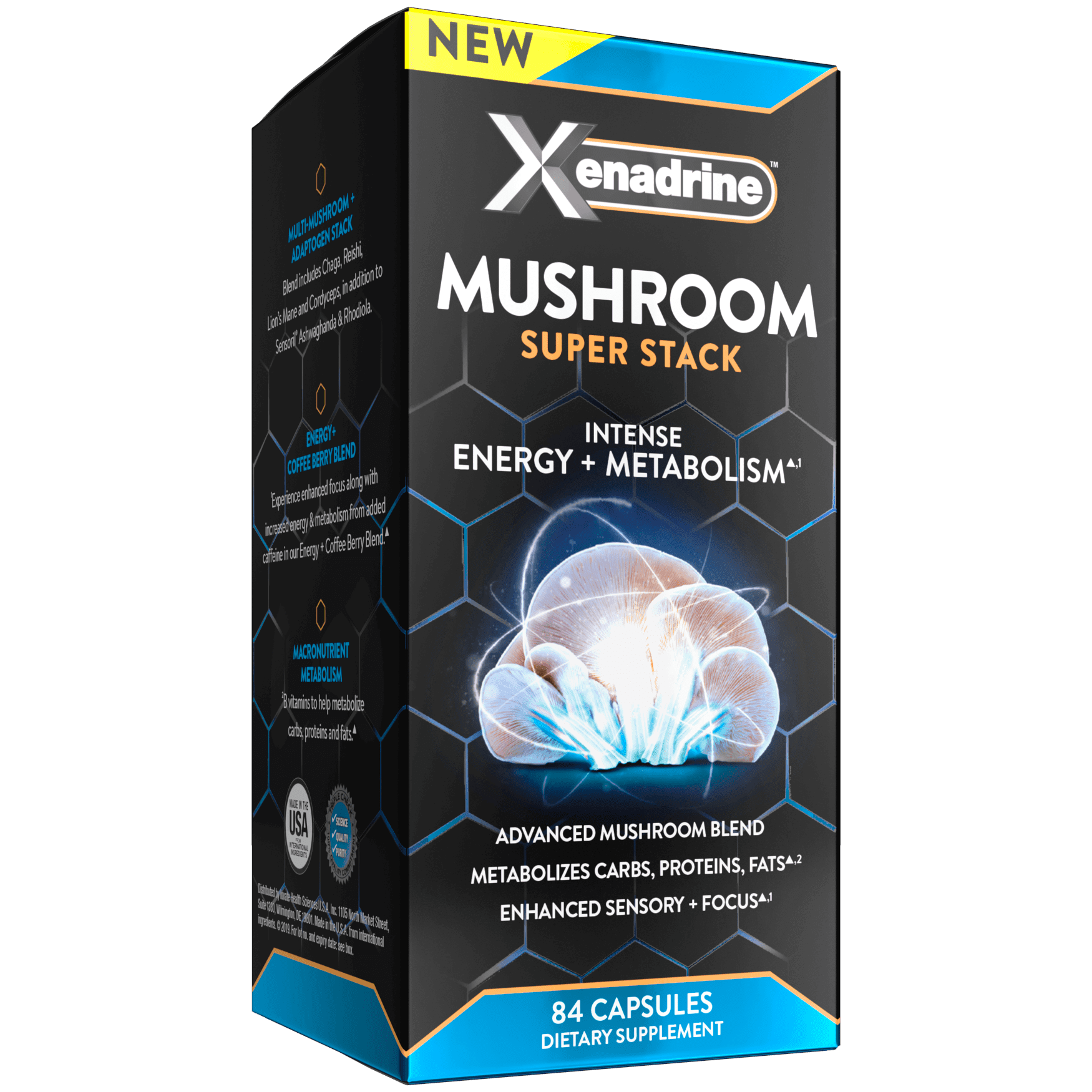 mushroom　0120 Multi Mushroom + Adaptogen Supplement - Chaga, Reishi