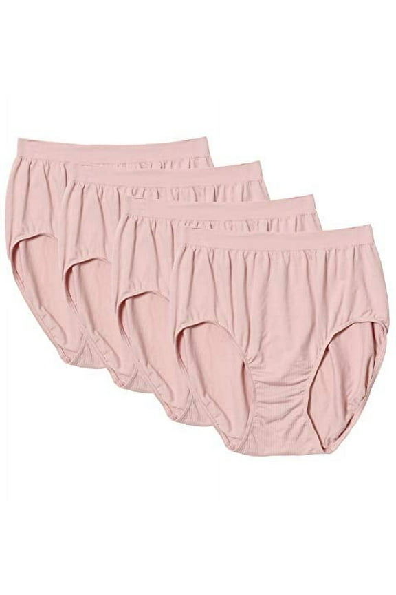 Multi Pack Bali Microfiber Solid Brief Panties