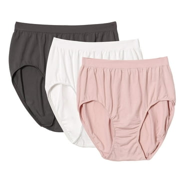 Multi Pack Bali Microfiber Solid Brief Panties