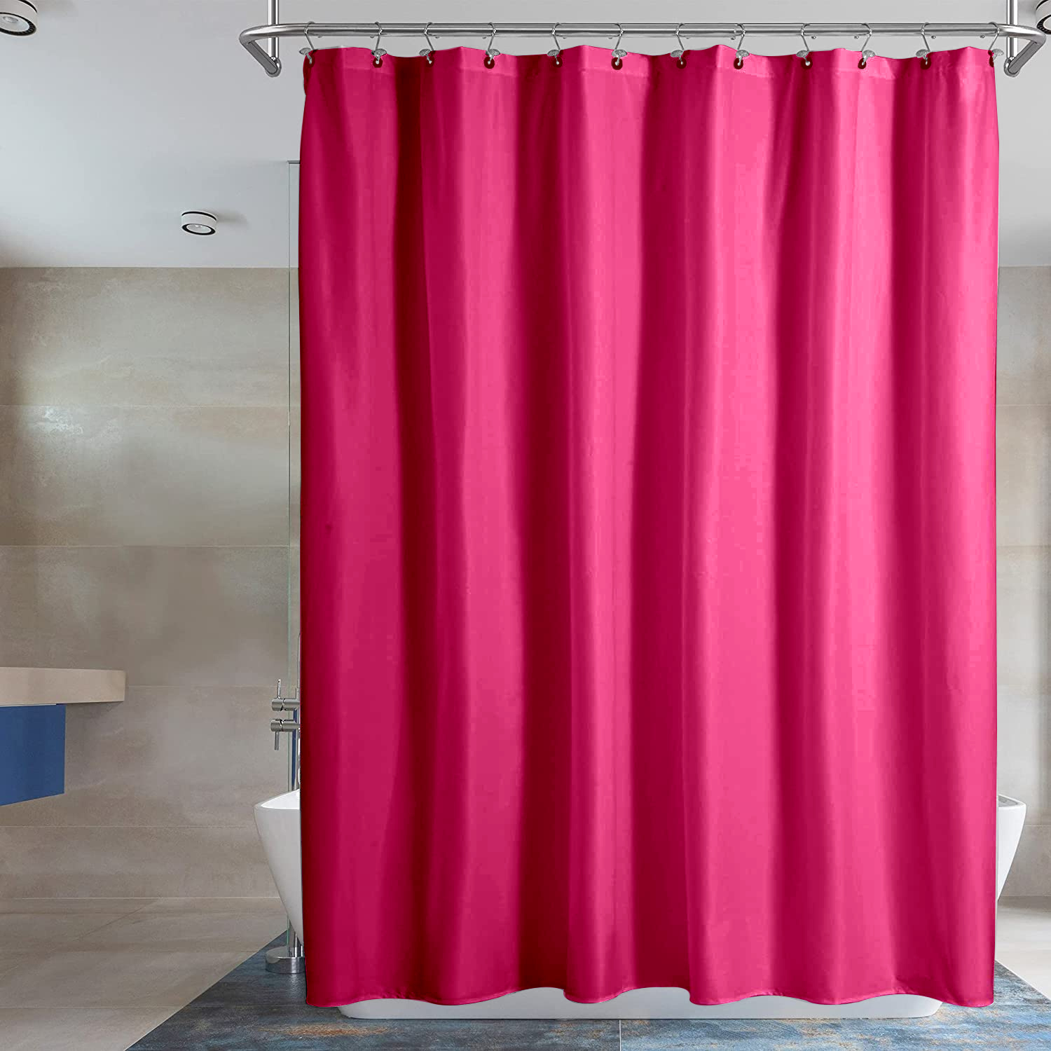 MultiPack Solid Vinyl Shower Curtain Liners