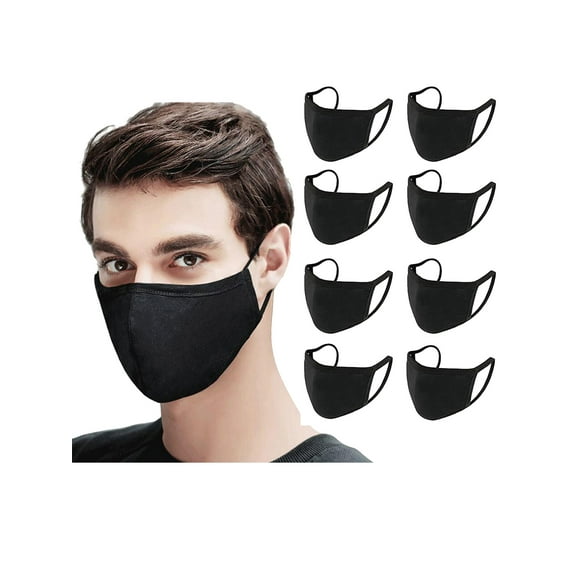 Multi-Pack Reusable Washable Earloop Cotton Fabric 2-Ply Mask