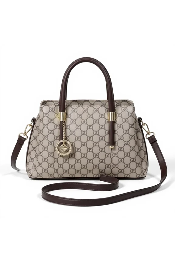 Multi-Pattern PU Leather Tote Handbag – 10 Variations, 30×12×22 cm Elegant Structured Shoulder Bag for Women