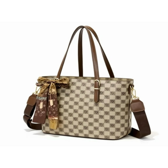 Multi-Pattern PU Leather Tote Handbag – 6 Variations, Spacious Shoulder Bag for Women