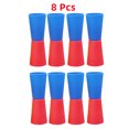 thumbnail image 1 of Multi Person Outdoor Sports Flip Cup Toys Kids Fun Game Flip Cup Shuttle Run Agility Cone Body Coordination Sports Equipment (8 Pcs blue-red), 1 of 7