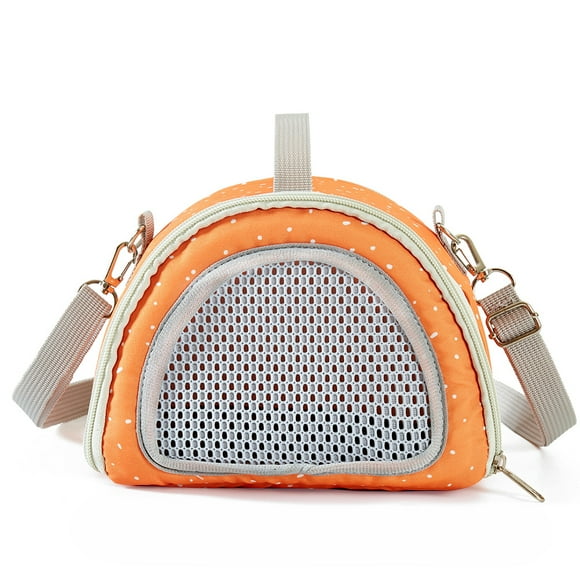 Multi-Pet Controlled Small Animal Backpack for Hedgehogs/Reptiles Escape-Proof Crossbody Outing Bag with Ventilation Dome