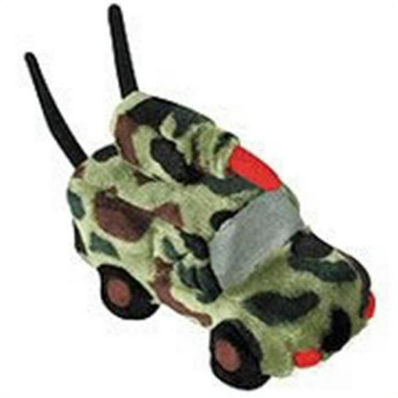 Multi Pet Loofa Floppy Dog Toy 12in Assorted Colors