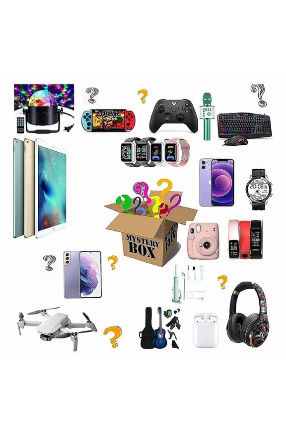 Multi-Piece Electronics Collection: 2-28 Useful Household Gadgets in a Curated Gift Box