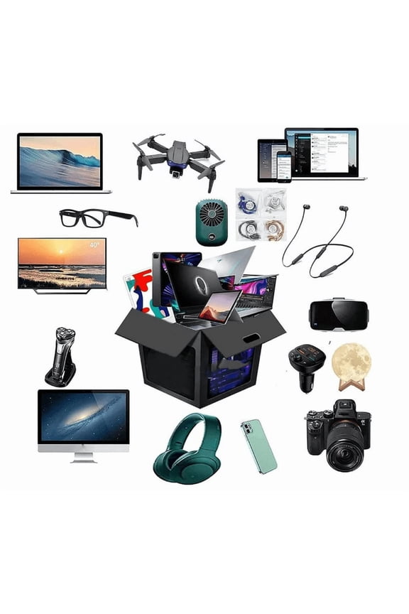 Multi-Piece Electronics Collection: 2-28 Useful Household Gadgets in a Curated Gift Box