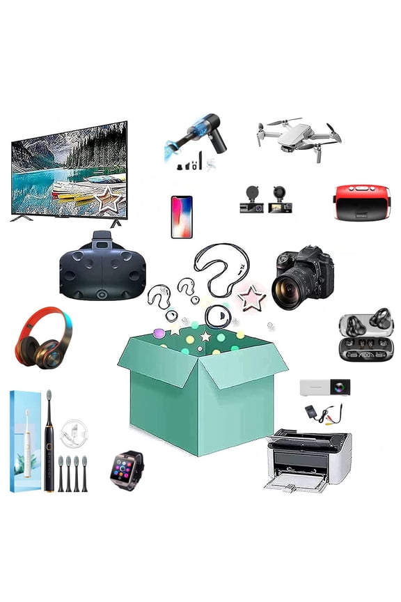 Multi-Piece Electronics Collection: 2-28 Useful Household Gadgets in a Curated Gift Box