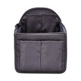 thumbnail image 1 of Multi Pocket Backpack Insert Organizer Lightweight Shoulder Bag Divider Gray Tone, 1 of 5