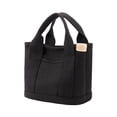thumbnail image 1 of Multi-Pocket Canvas Crossbody Tote Bag, Lightweight Breathable Wear Resistant Fabric Adjustable Strap Design for women shopping, office commuting, outdoor travel and daily storage use, 1 of 8