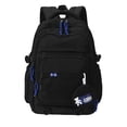 thumbnail image 1 of Multi-Pocket Casual Backpack, Large Capacity Travel Daypack, Fashion Utility Rucksack, Adjustable Strap Carry Backpack, Water Resistant Knapsack, Accessory Pouch Included Backpack, 1 of 7