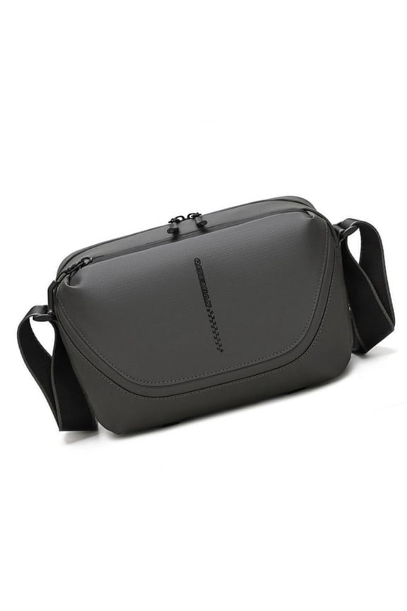 Multi Pocket Mens Camera Messenger Bag Water Resistant Oxfords Fabric Design