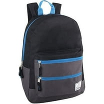 Multi Pocket Multicolor Backpack with Adjustable Padded Straps