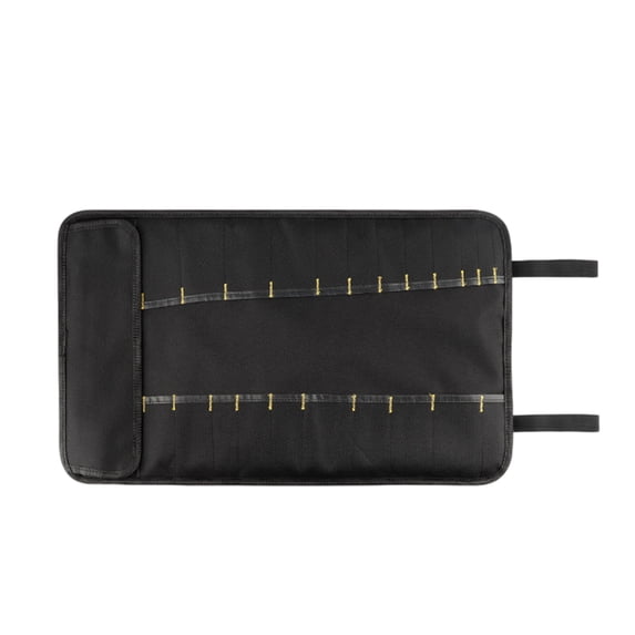 Multi Pocket Tool Roll Bag Includes Top Handle Side Strap Sturdy ...