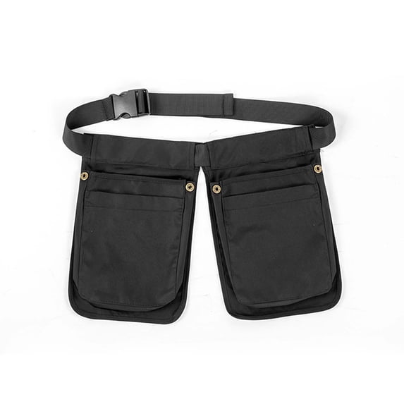 Multi Pocket Waist Bag for Gardening, Adjustable Belt, Waterproof Material, Versatile Use for Cooking, DIY and Crafts, Easy On and Off, Durable Storage Apron for Everyday Tasks