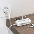 thumbnail image 1 of Multi Port Fast Charger with Two PD Ports and Two USB Ports for IOS and Android Devices Ideal for Home Office Travel, 1 of 7