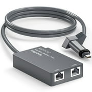 Multi Ports Starlink Ethernet Adapter for Starlink Gen 2 Wired External Network, 2 Ports Starlink Ethernet Adapter 1 to 2 [2 Devices Networked Simultaneously] - Up to 1 Gbps