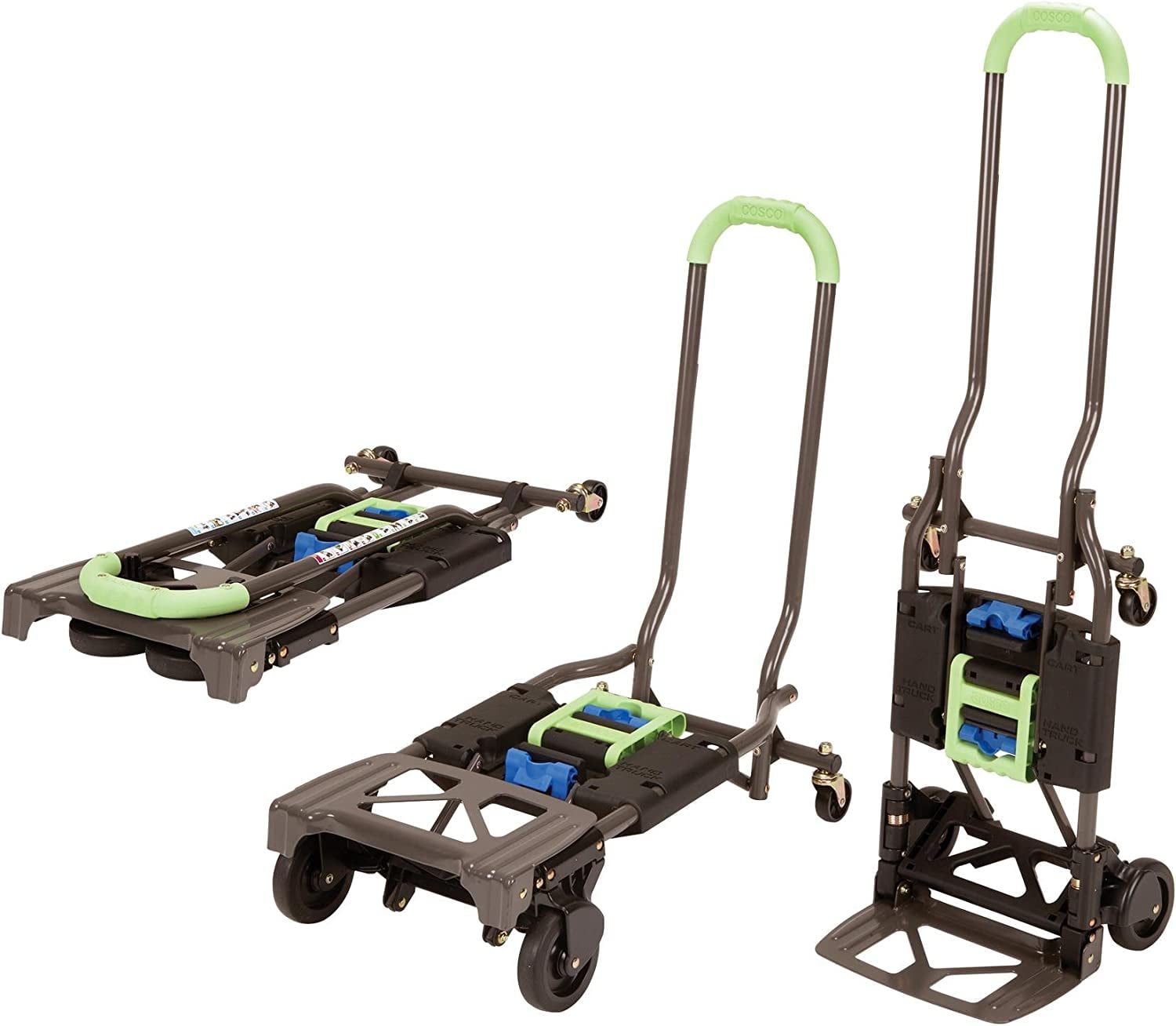 Multi-Position Folding Hand Truck and Cart,
