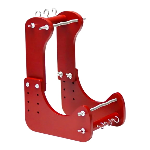 Multi Position Wooden Beading Loom Stand With Angled Warp Design For Comfortable Jewelry Creation