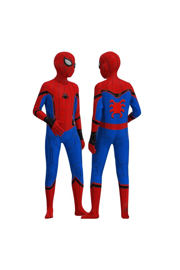 Multi Print Hero Jumpsuit Bundle, Superhero Cosplay Suits, Superhero Cosplay, Multi Pattern Full Body Stretch Zentai Costume Assorted Printed Hero Bodysuit With Integrated Full Face Mask, 120